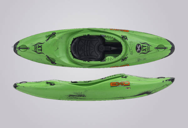 EXO Kayaks XT 260 grünschwarz