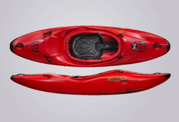 EXO Kayaks XT 300 rotschwarz