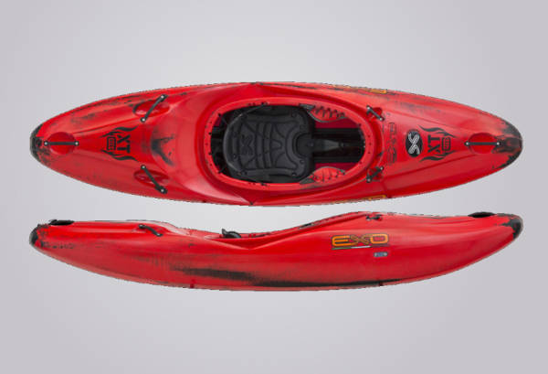 EXO Kayaks XT Creek rotschwarz