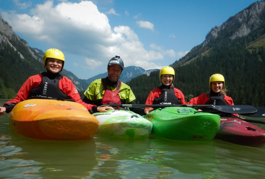 Die Salza ist DIE Kajakdestination der Steiermark!