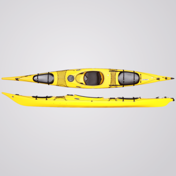 Der SEAYAK Classic eignet sich hervorragend als wendiges Allround-Wanderkajak für Flüsse und offene Gewässer.