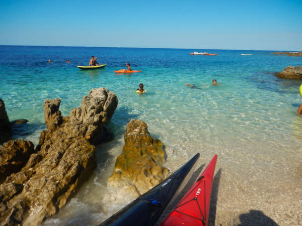 Was will man mehr? Seekajaken und Schnorcheln mit meeresbiologischer Begleitung auf Dugi Otok in Kroatien!